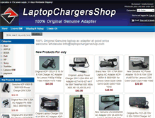 Tablet Screenshot of laptopchargersshop.com